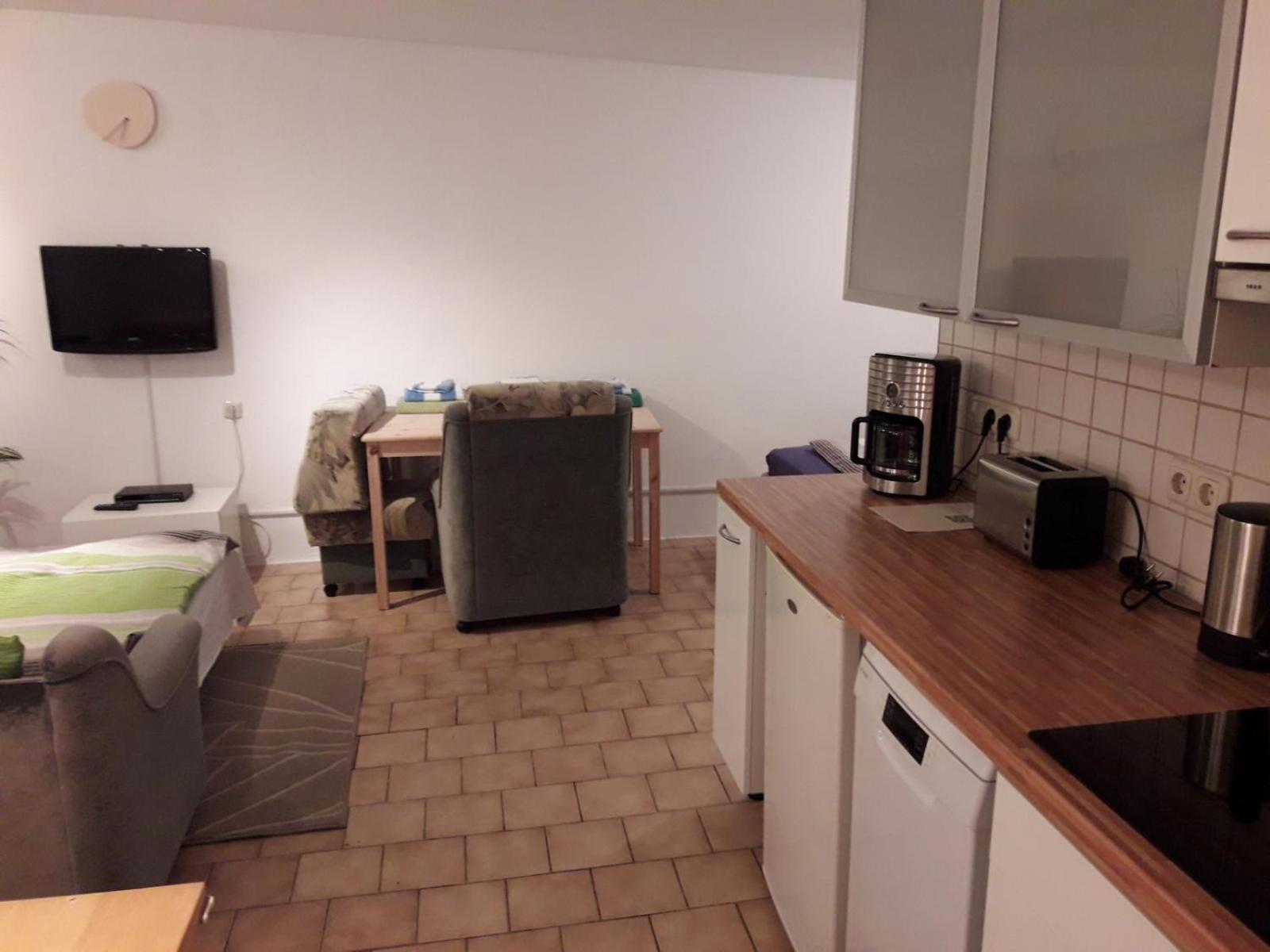 Kleine Ferienwohnung Am Stadtrand Von Leipzig Exterior foto